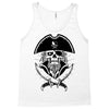 skull with beard Tank Top
