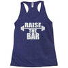 raise the bar Racerback Tank