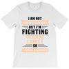 I am Not Super Woman But I'm Fighting Uterine Cancer So Close Enough T-Shirt