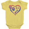 perfect dog love Baby Onesie