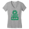 i shoot raw photography camera photograph Women's V-Neck T-Shirt