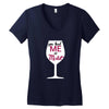 you had me at merlot Women's V-Neck T-Shirt