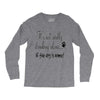 IT'S NOT REALLY DRINKING ALONE Long Sleeve Shirts