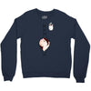 Peek a Boo with Pocket Baby Girl Crewneck Sweatshirt