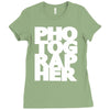 gift for photographer Ladies Fitted T-Shirt