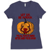 Let Go Afraid (f141) Ladies Fitted T-Shirt