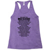 You Might Be A Mechanic If Racerback Tank