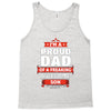 proud dad son Tank Top