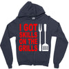 got skills on the grills apron Zipper Hoodie