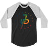 jake paul colorful 3/4 Sleeve Shirt