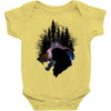 Mononoke Hime Siluet Baby Bodysuit