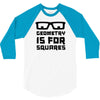 geometry is for squares 3/4 Sleeve Shirt