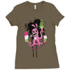 octocream Ladies Fitted T-Shirt
