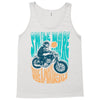 smile more, ride a motorcycle Tank Top