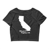 Whale's Vagina CA Crop Top