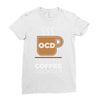 coffee addiction Ladies Fitted T-Shirt