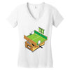 pre computers Women's V-Neck T-Shirt
