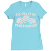 photography Ladies Fitted T-Shirt