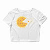 pizza pie chart Crop Top