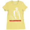 scanners cronenberg 80s Ladies Fitted T-Shirt