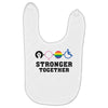 Stronger Together Baby Bibs