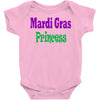 mardi gras princess Baby Onesie
