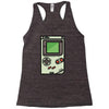 game boy case Racerback Tank