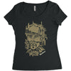 machine Women's Triblend Scoop T-shirt