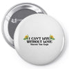 i Can't Live Without Love Vincent Van Gogh Pin-back button