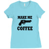 make me coffee Ladies Fitted T-Shirt