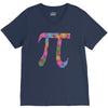 spring pi tshirts  flowery colorful pi day gifts V-Neck Tee