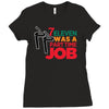 7 eleven was a part time job Ladies Fitted T-Shirt