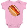 hotdogs on a bun Baby Onesie