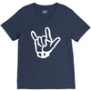 metal V-Neck Tee