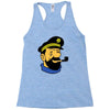 captain haddock tintin cartoon comic Racerback Tank