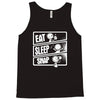 v3 eat sleep snap Tank Top