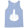 middle finger Tank Top