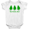 run forest run Baby Onesie