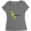 ON LIGHT UP Women's Triblend Scoop T-shirt