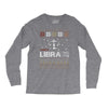 santa libra christmas ugly t shirts Long Sleeve Shirts