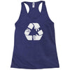 rock paper scissors cycle Racerback Tank