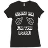 trust me i'm the boss Ladies Fitted T-Shirt