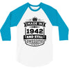 Made In 1942 And Still Awesome 3/4 Sleeve Shirt