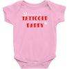 kid's tattooed daddy Baby Onesie