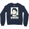 charlie sheen   winning   official Crewneck Sweatshirt