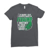 talk to myself fishing Ladies Fitted T-Shirt