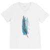 Whale V-Neck Tee