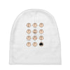 charlie moticons Baby Beanies