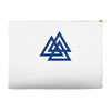 valknutr knoten der gefallenen odin nordisch symbol aspekte wotan Accessory Pouches