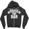 raise the bar Zipper Hoodie